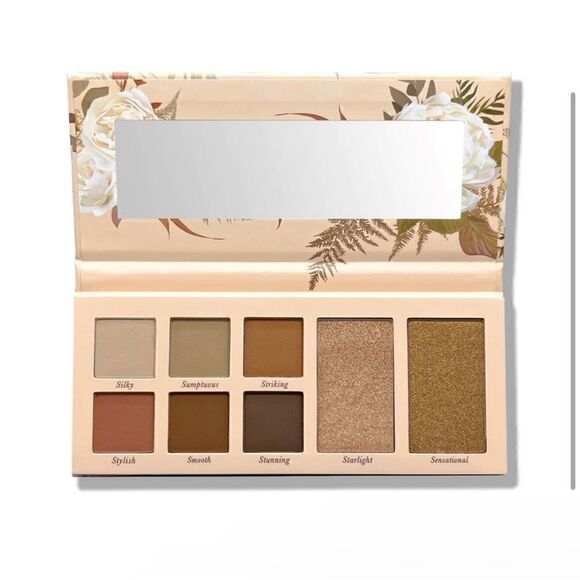 Laura Geller Laura’s Essentials soft satins & Matt Eyeshadows w 2 highlighters - Picture 3 of 9